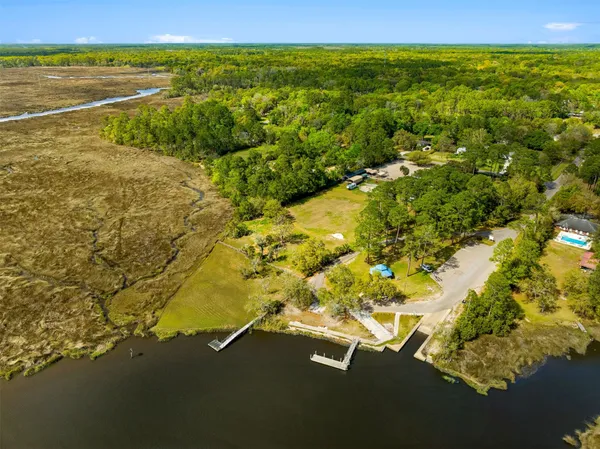 a view of an ocean and a beach