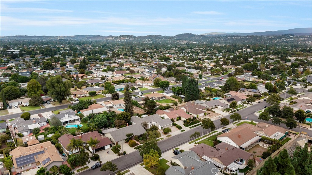 17841 Lucero Way Tustin, CA 92780 - Photo 38 of 39 an aerial view of a city with lots of residential buildings