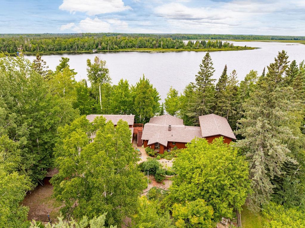 8639 South Strand Lake Road Cotton, MN 55724 - Photo 2 of 50 Birds eye view of property with a water view