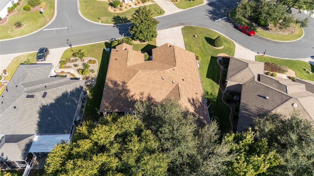 9019 Southeast 120th Loop Summerfield, FL 34491 - Photo 41 of 69 an aerial view of residential house with outdoor space and swimming pool