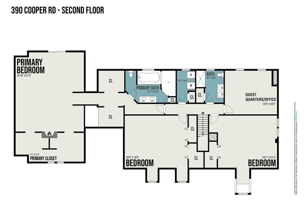 390 Cooper Road Northbridge, MA 01534 - Photo 33 of 34 a picture of floor plan