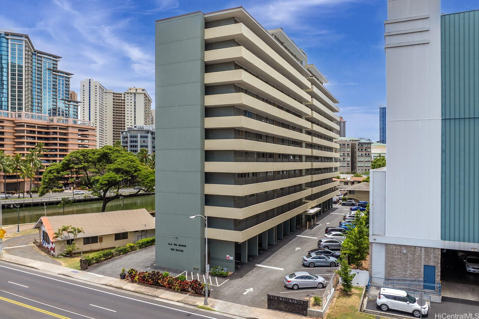 620 McCully Street, Unit 703 Honolulu, HI 96826 - Photo 22 of 25 Welcome to the Ala Wai Manor at the gateway to Waikiki.