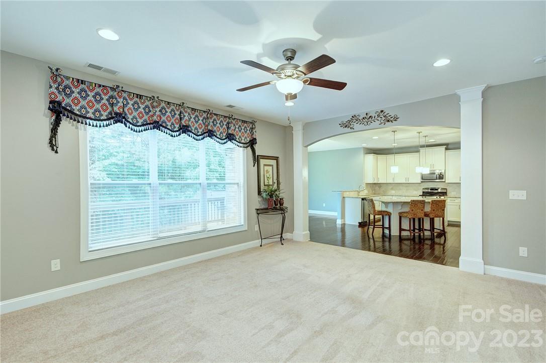160 Kentmere Lane Clover, SC 29710 - Photo 14 of 37 a view of a room with kitchen ceiling fan and windows