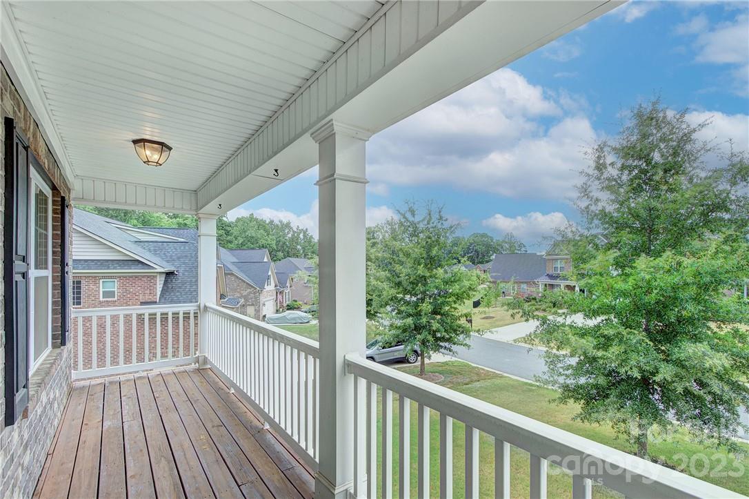 160 Kentmere Lane Clover, SC 29710 - Photo 31 of 37 a view of a balcony with wooden floor