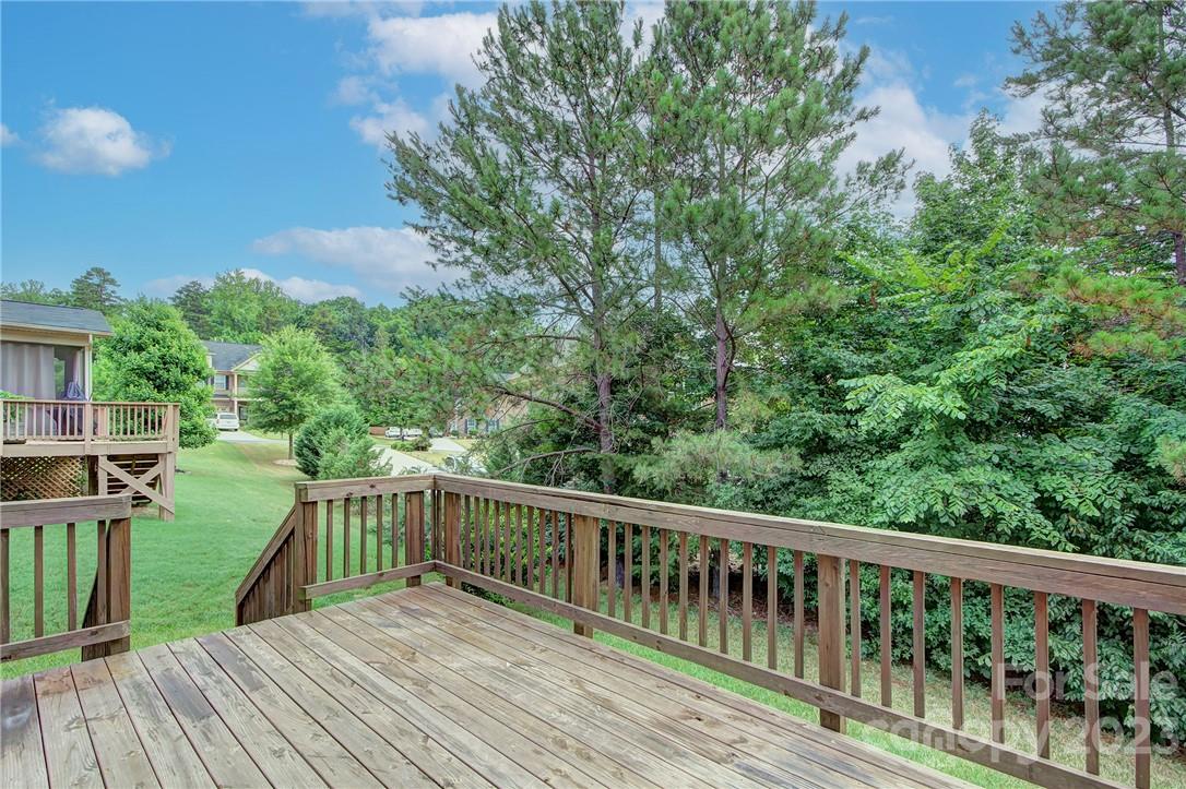 160 Kentmere Lane Clover, SC 29710 - Photo 36 of 37 a view of balcony with wooden floor and fence