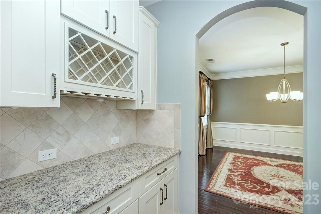 160 Kentmere Lane Clover, SC 29710 - Photo 9 of 37 a kitchen with granite countertop a sink and cabinets