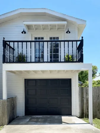 a view of front door of house