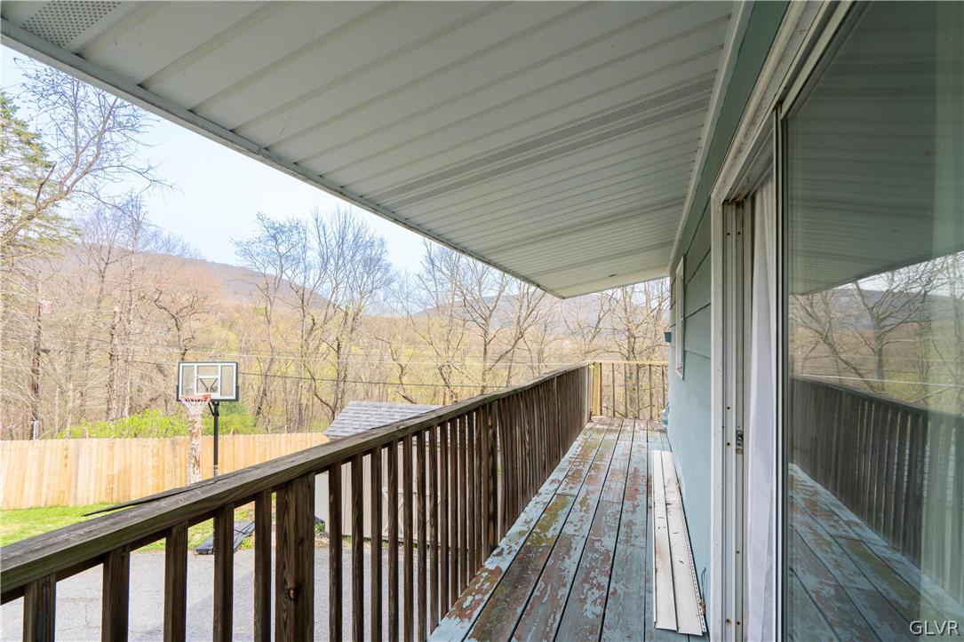 1234 Sunset Circle Slatington, PA 18080 - Photo 32 of 40 a view of balcony with wooden floor