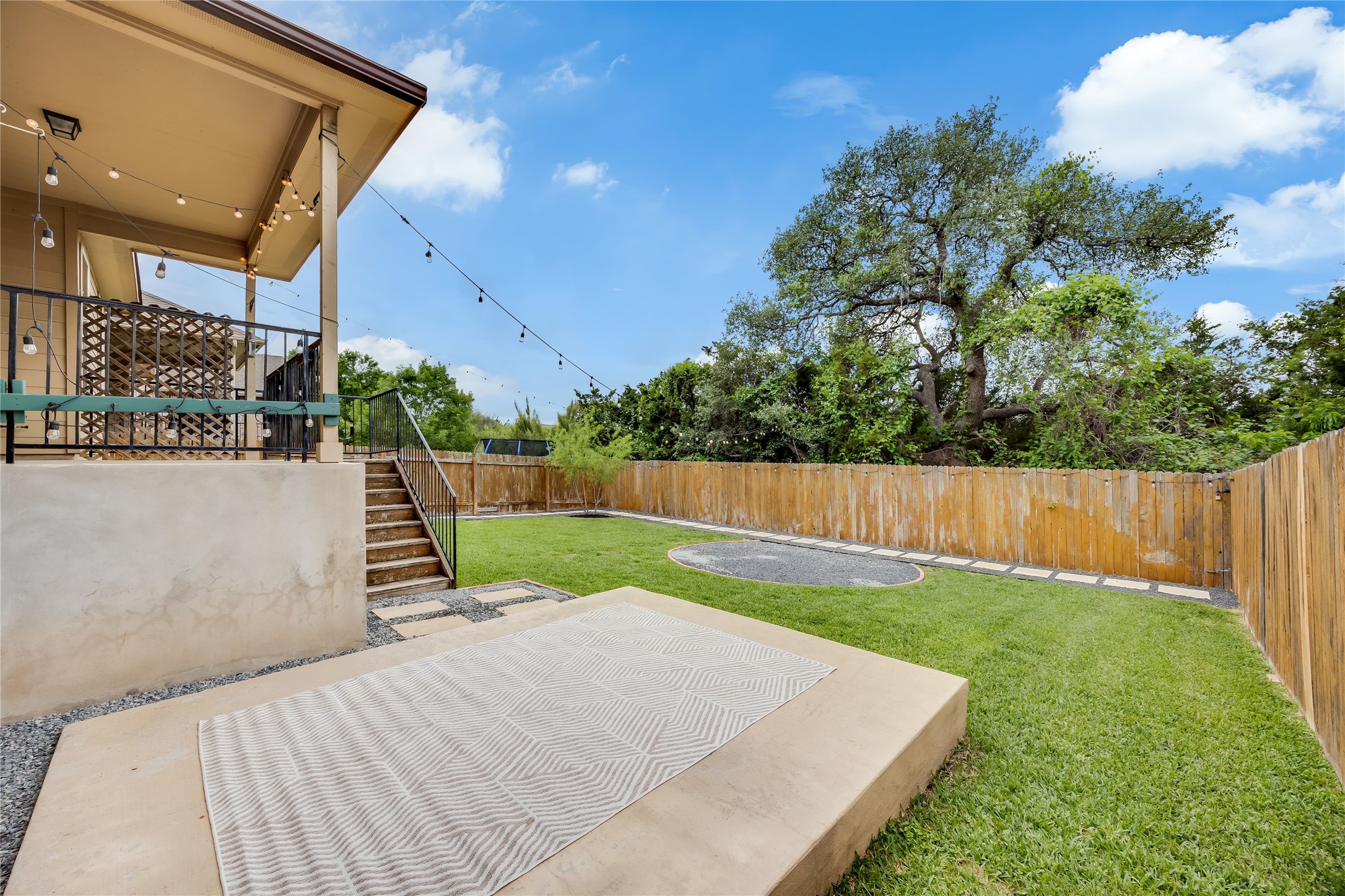 11328 Reading Way Austin, TX 78717 - Photo 36 of 37 a view of a backyard with a slide