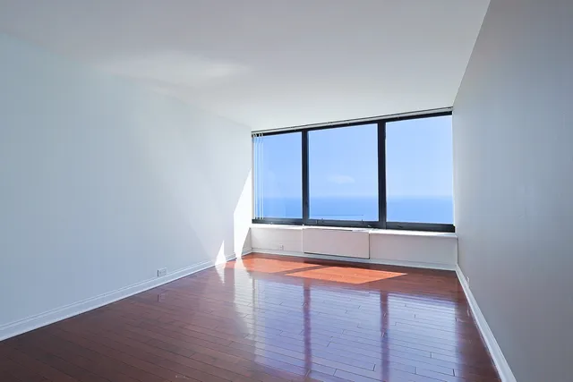 a view of wooden floor in a room