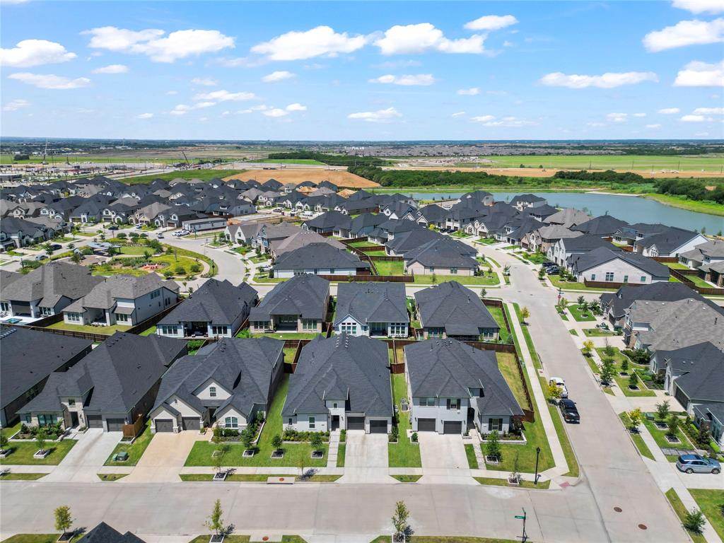 4405 Rosedale Street Prosper, TX 75078 - Photo 33 of 40 an aerial view of residential houses with outdoor space
