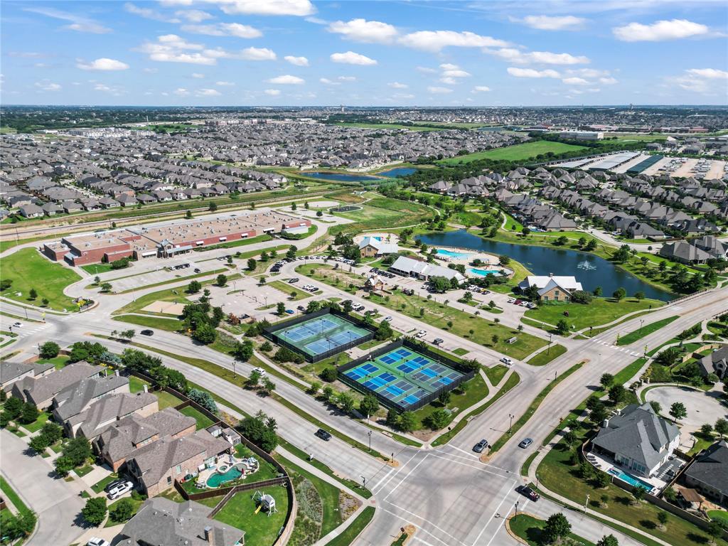 4405 Rosedale Street Prosper, TX 75078 - Photo 36 of 40 an aerial view of a city