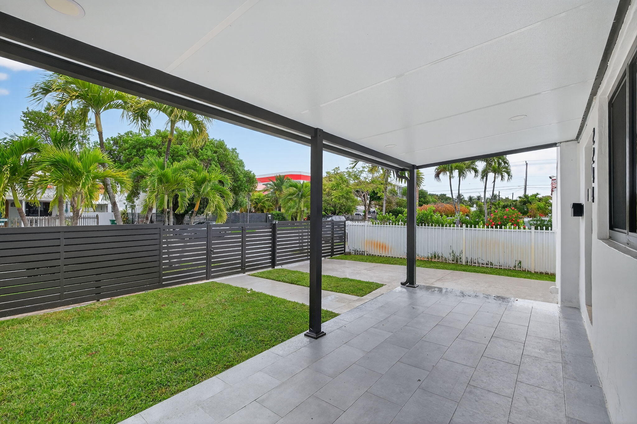 2244 Southwest 10th Street Miami, FL 33135 - Photo 7 of 40 a view of yard from a porch