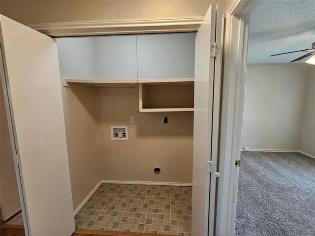 a view of a closet