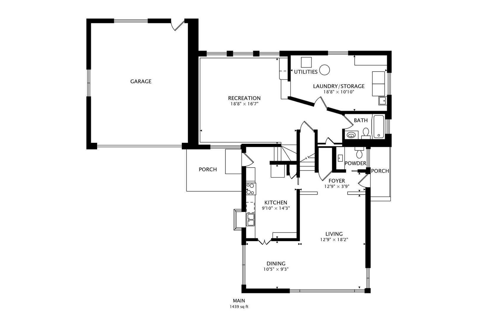313 Ferndale Road Glenview, IL 60025 - Photo 20 of 22 a picture of a room with a white wall and has a white wall