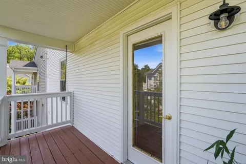 a view of front door