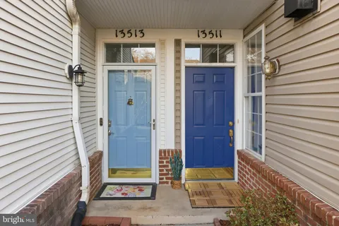a view of front door of house