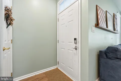 view of room with window