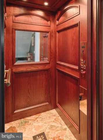 a view of front door