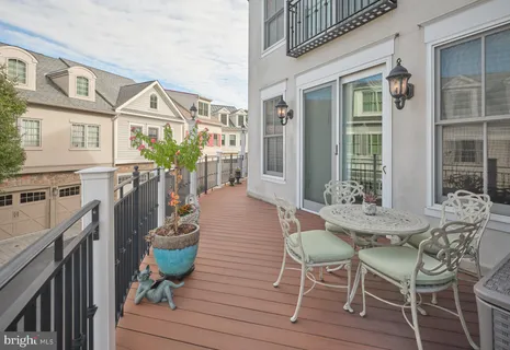 a outdoor space with furniture