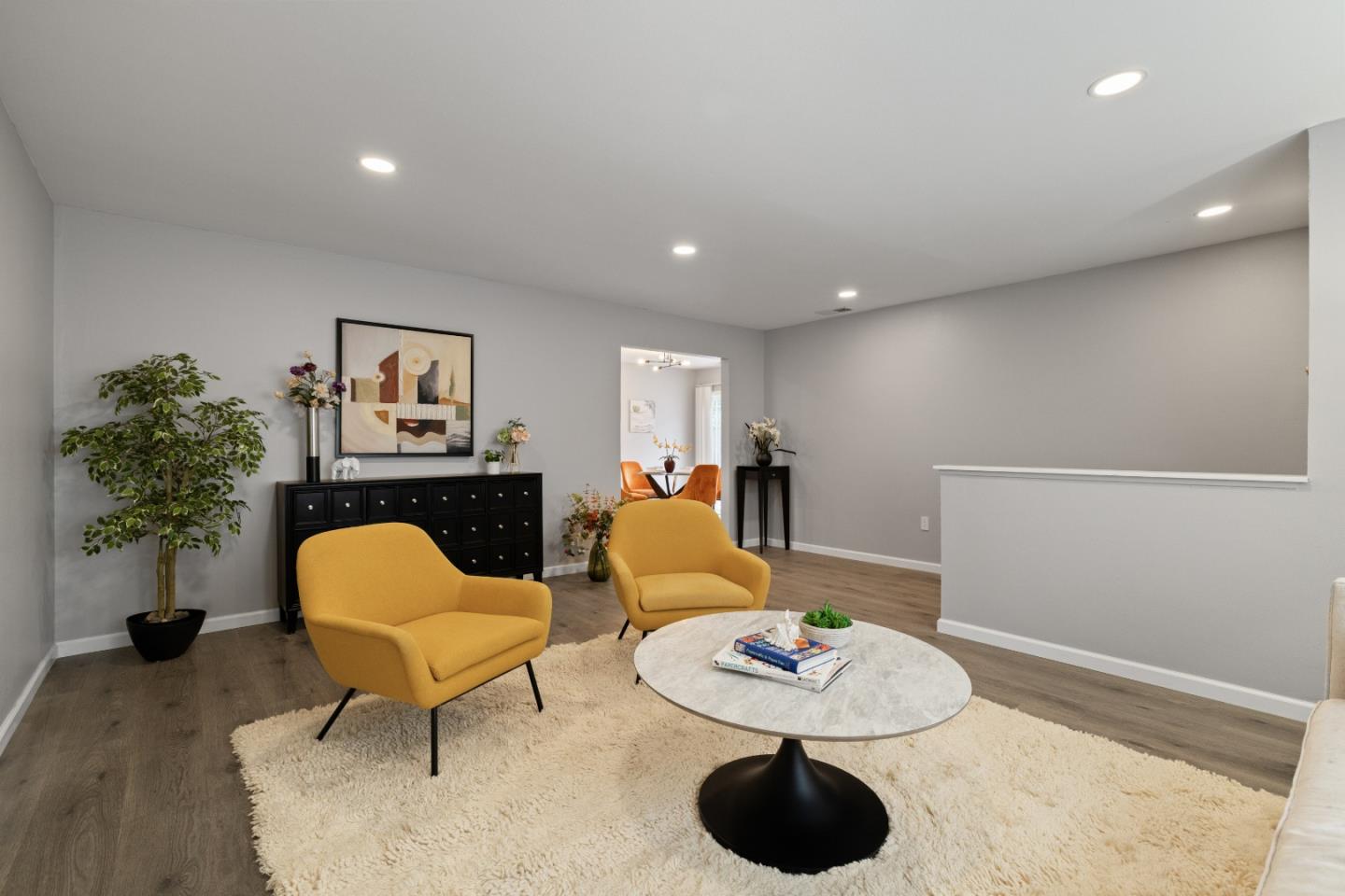 227 Lippert Avenue Fremont, CA 94539 - Photo 5 of 25 a living room with furniture and a potted plant