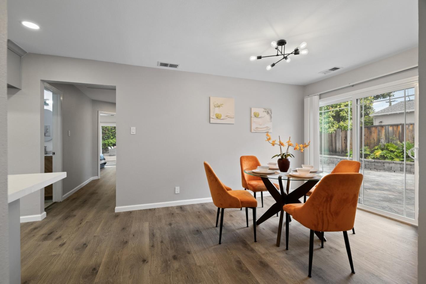 227 Lippert Avenue Fremont, CA 94539 - Photo 6 of 25 a view of a dining room with furniture and wooden floor