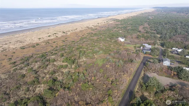 a view of beach and ocean