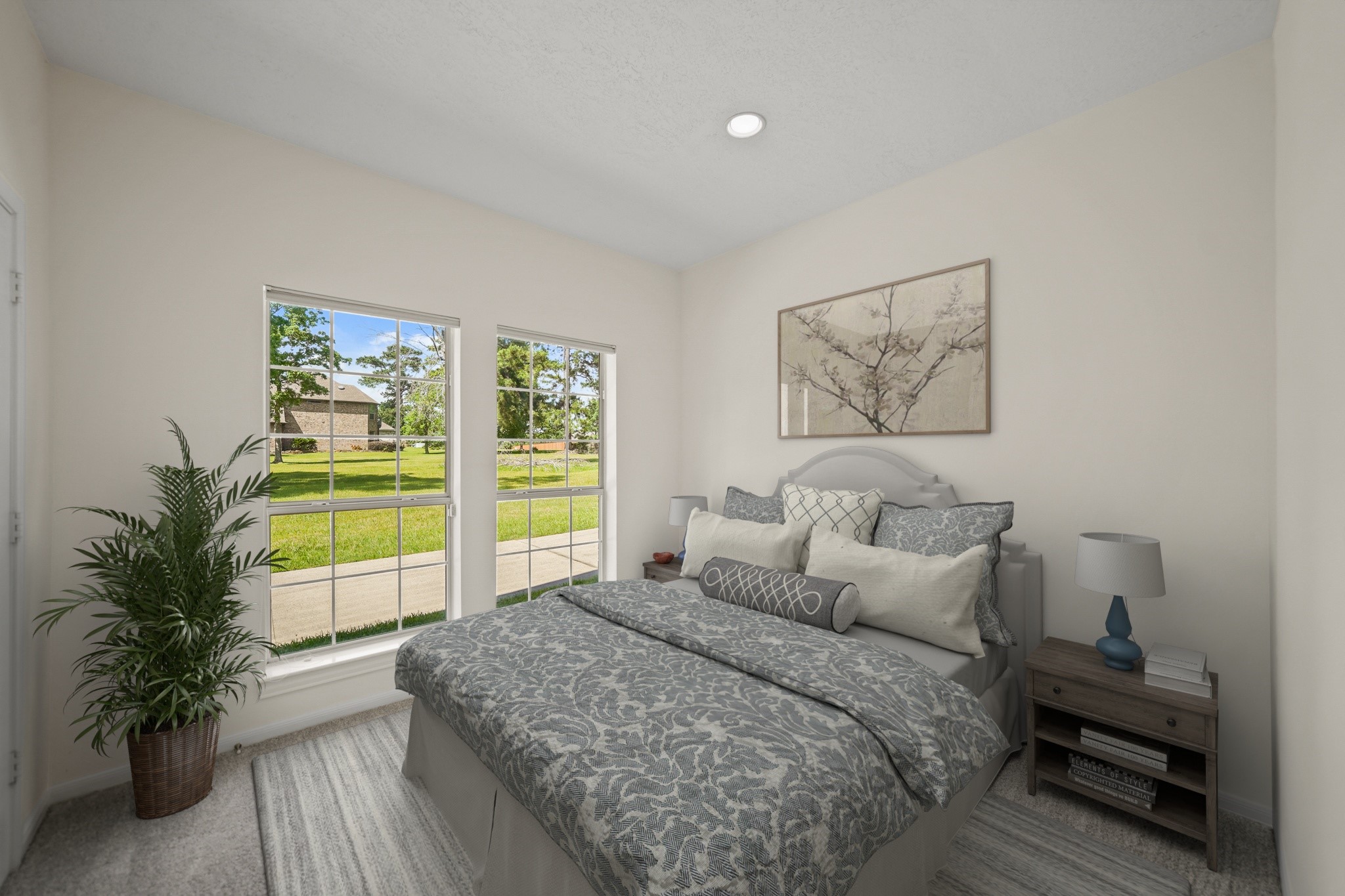 12690 Longmire Way Conroe, TX 77304 - Photo 35 of 50 a bedroom with a bed and a window