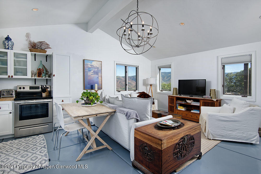 2661 Juniper Hill Road Aspen, CO 81611 - Photo 23 of 31 a living room with furniture and a flat screen tv