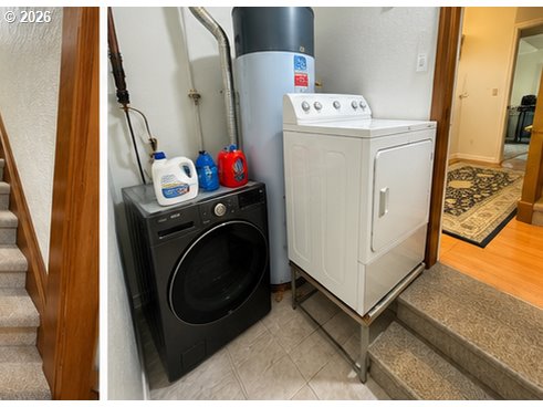 2775 Molalla Road Woodburn, OR 97071 - Photo 8 of 40 a utility room with dryer and washer