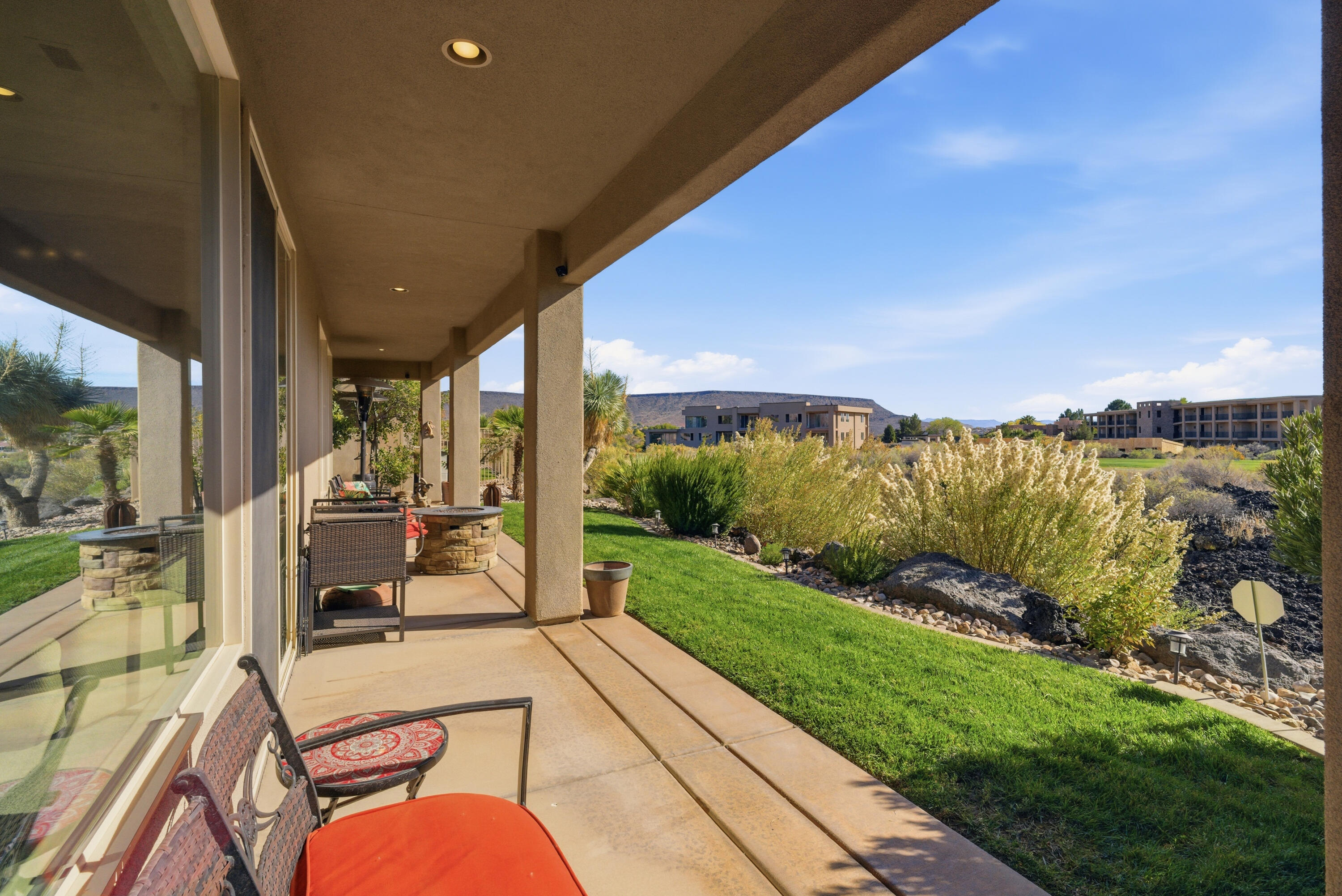 409 North Country Lane, Unit 1 St. George, UT 84770 - Photo 32 of 39 Backyard view