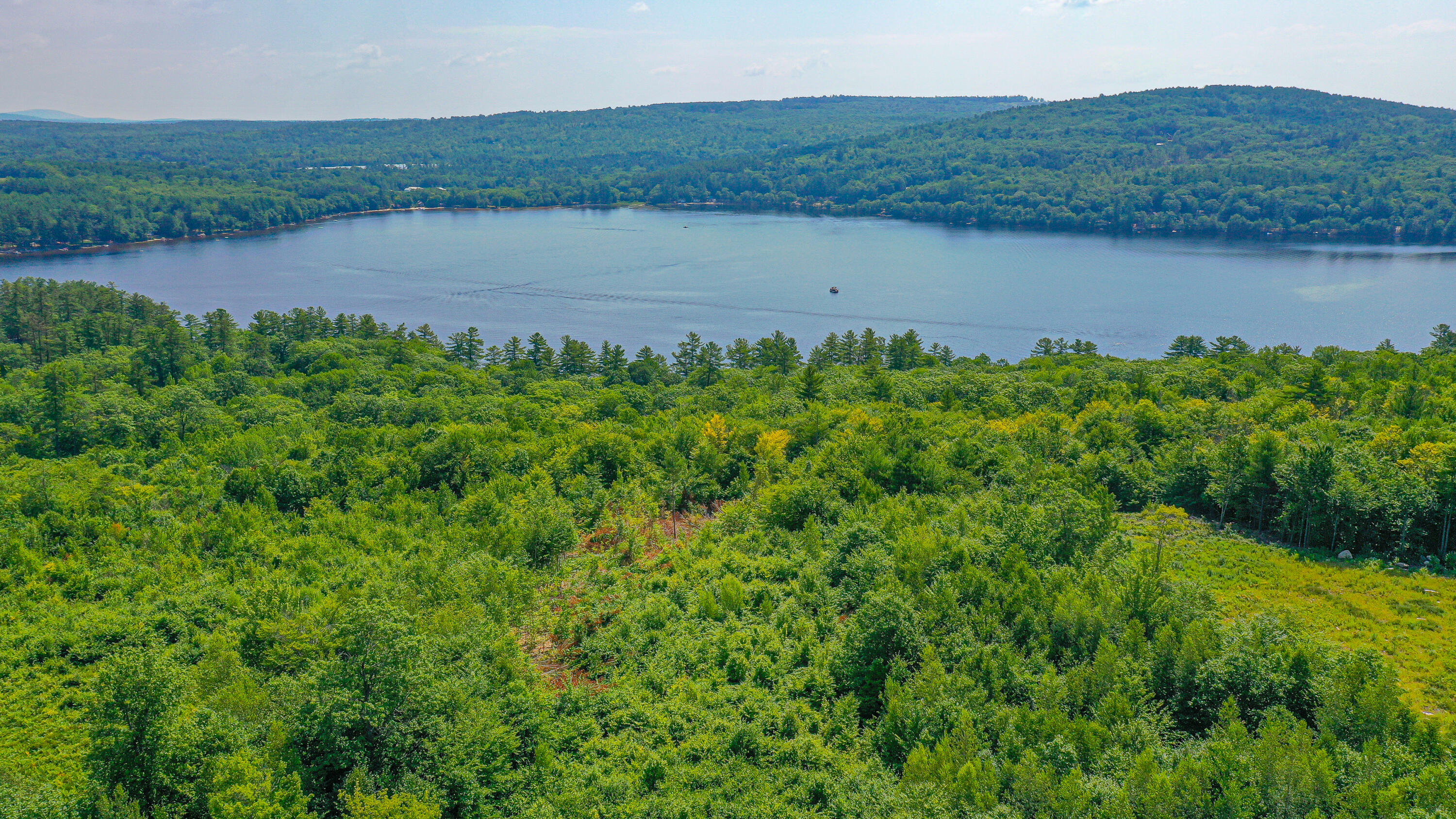 151 Ridgeview Road Harrison, ME 04040 - Photo 36 of 38 lake from drone higher