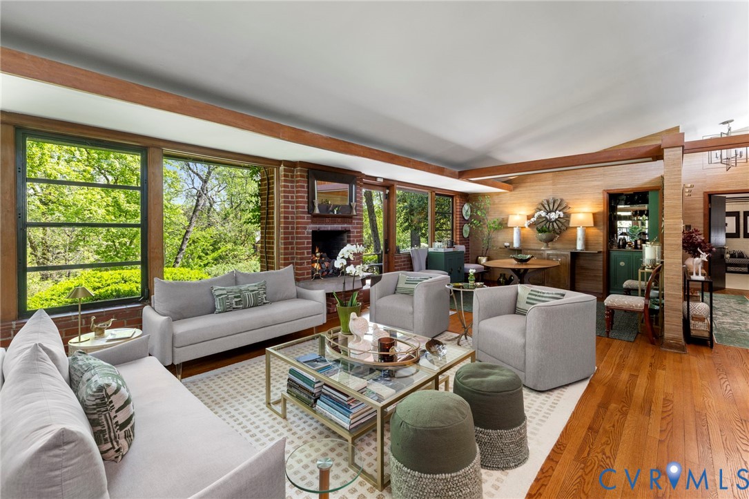 4904 Riverside Drive Richmond, VA 23225 - Photo 13 of 42 a living room with furniture and a large window