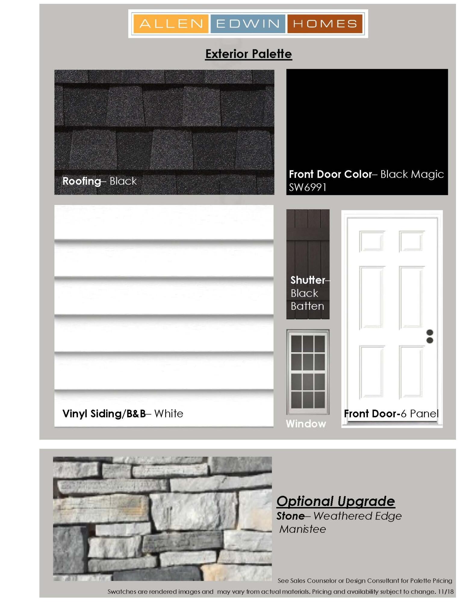 12823 High Rdg Court Freeport, MI 49325 - Photo 27 of 29 HRA0013 EXTERIOR PALETTE