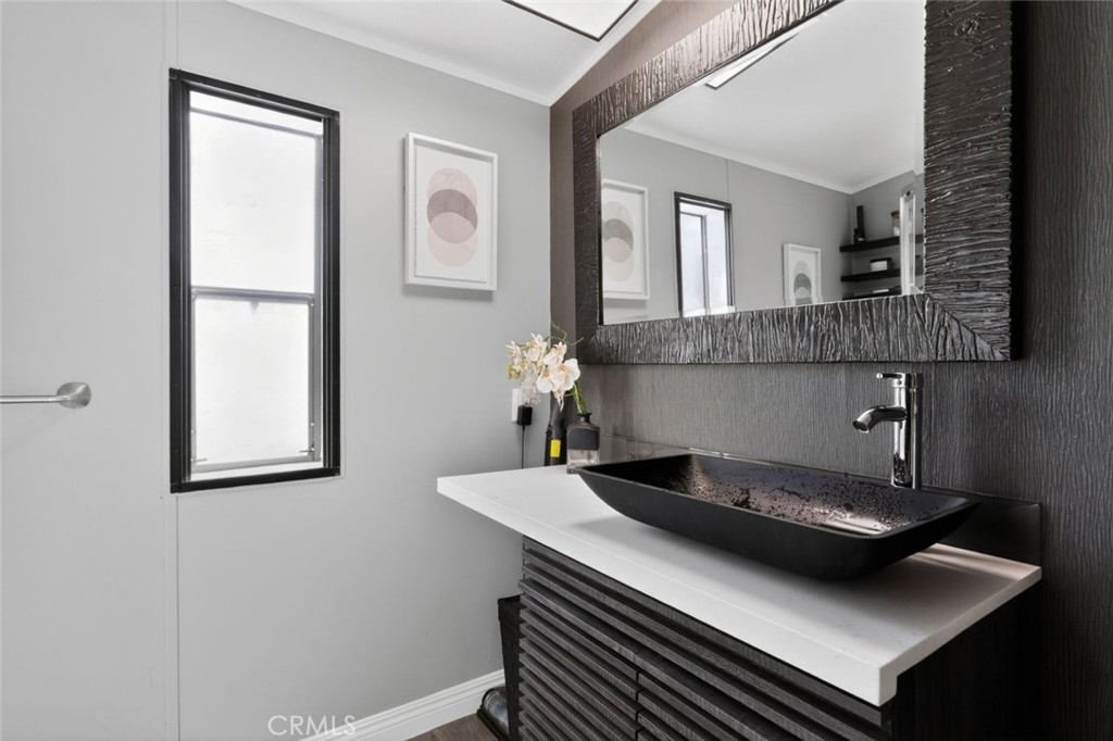 2801 Johnson Road, Unit 14 Frazier Park, CA 93225 - Photo 26 of 30 a living room with a sink and a window