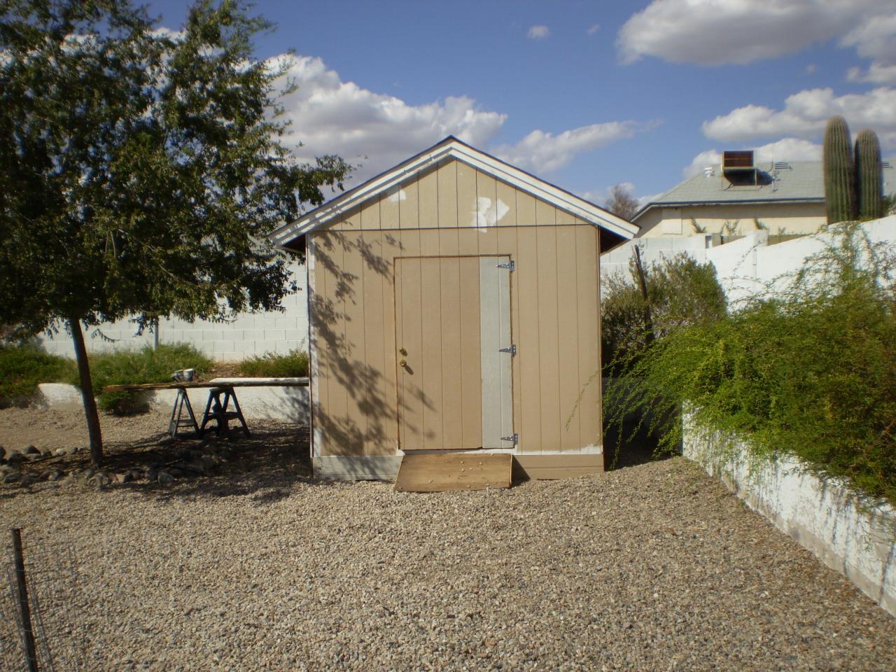 1308 East Utopia Road Phoenix, AZ 85024 - Photo 5 of 6 Storage shed