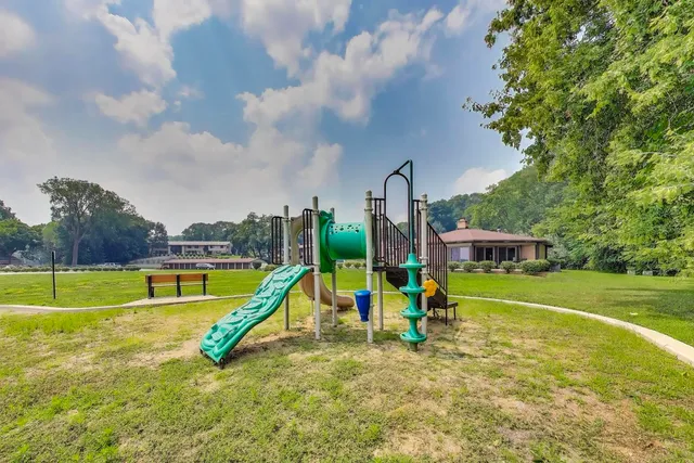 a view of outdoor space yard swimming pool and patio