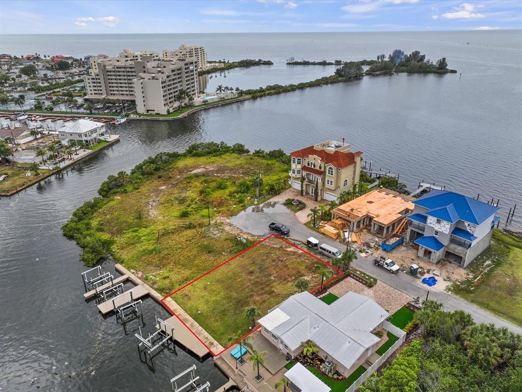6200 Lonnie Lee Lane Hudson, FL 34667 - Photo 13 of 13 an aerial view of a residential houses with outdoor space and ocean view