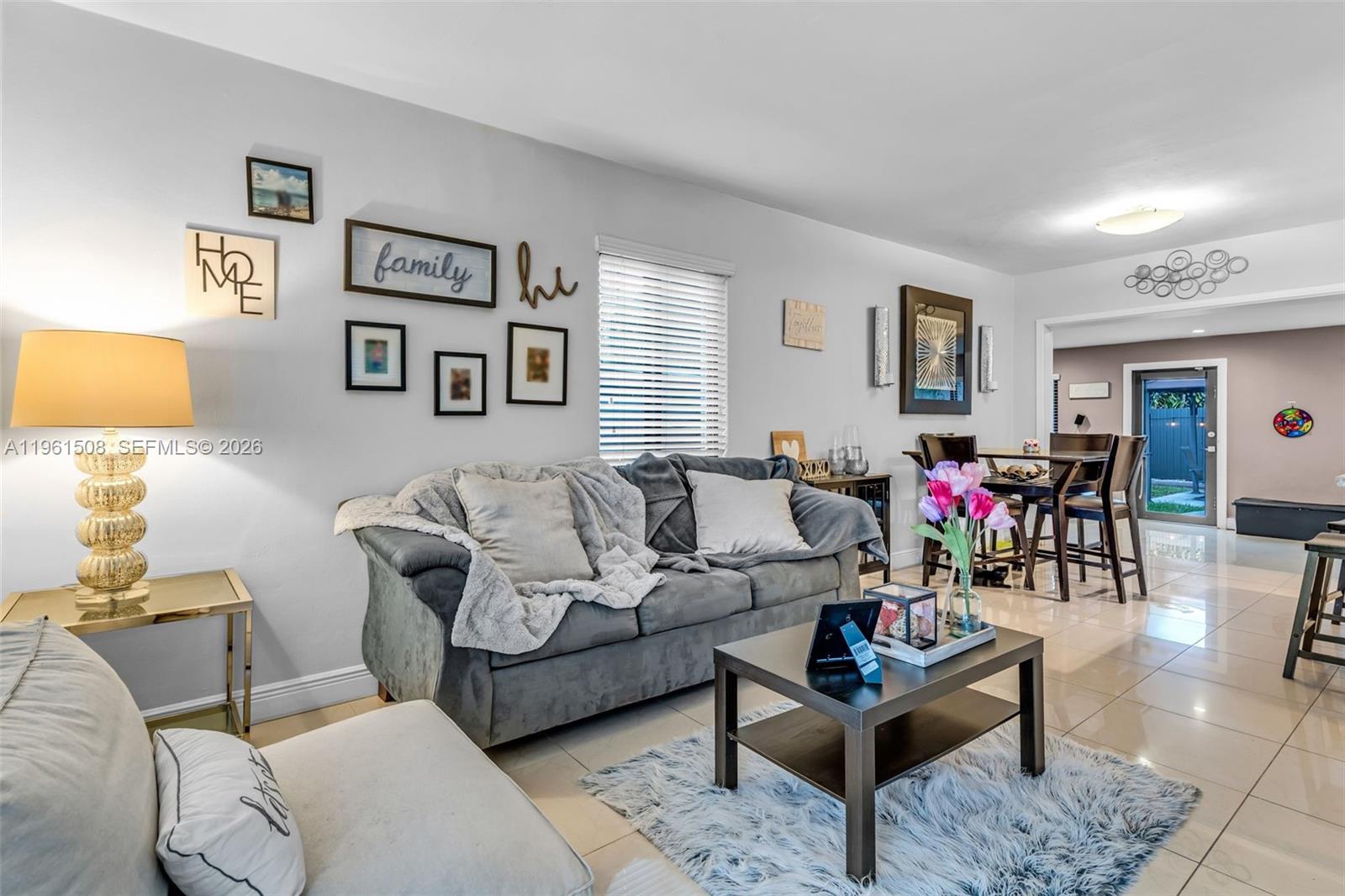 7585 Southwest 28th Street Miami, FL 33155 - Photo 4 of 28 a living room with furniture and paintings on the wall