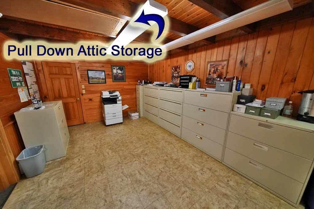205 Oakfield Smyrna Road Oakfield, ME 04763 - Photo 39 of 88 attic-storage-log-home
