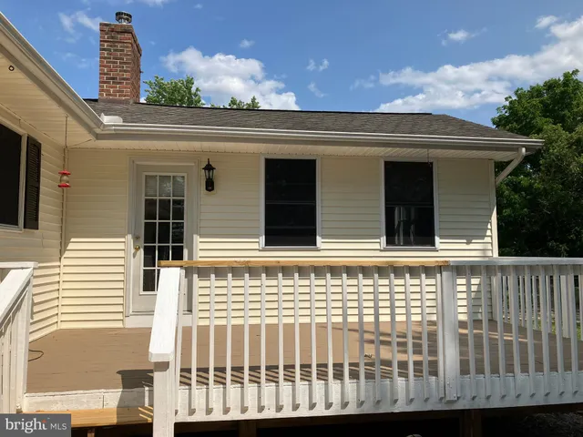 a view of a house with a window