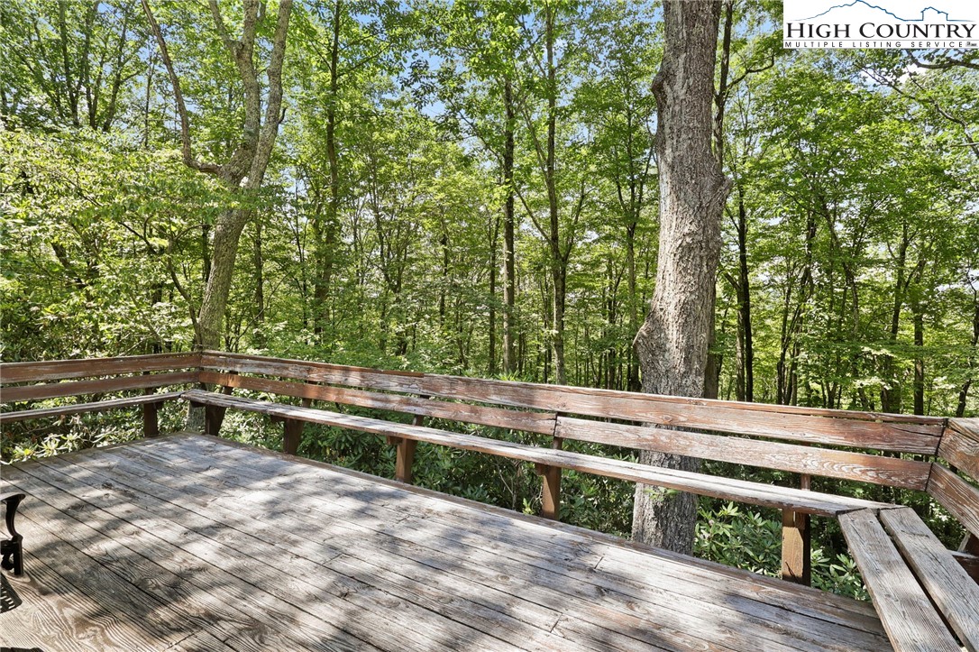 393 Trillium Ridge Boone, NC 28607 - Photo 14 of 50 a view of backyard with deck and outdoor space