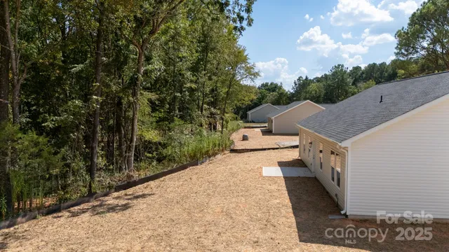 a view of a terrace with a yard