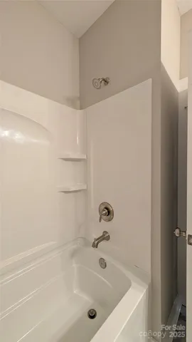 a bathroom with a tub