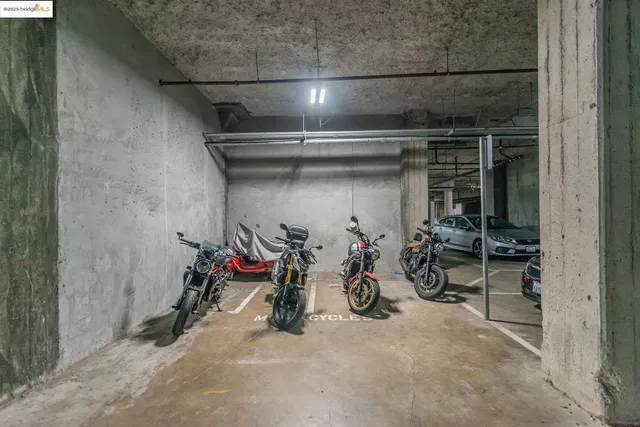 a view of a storage room with two washing machine