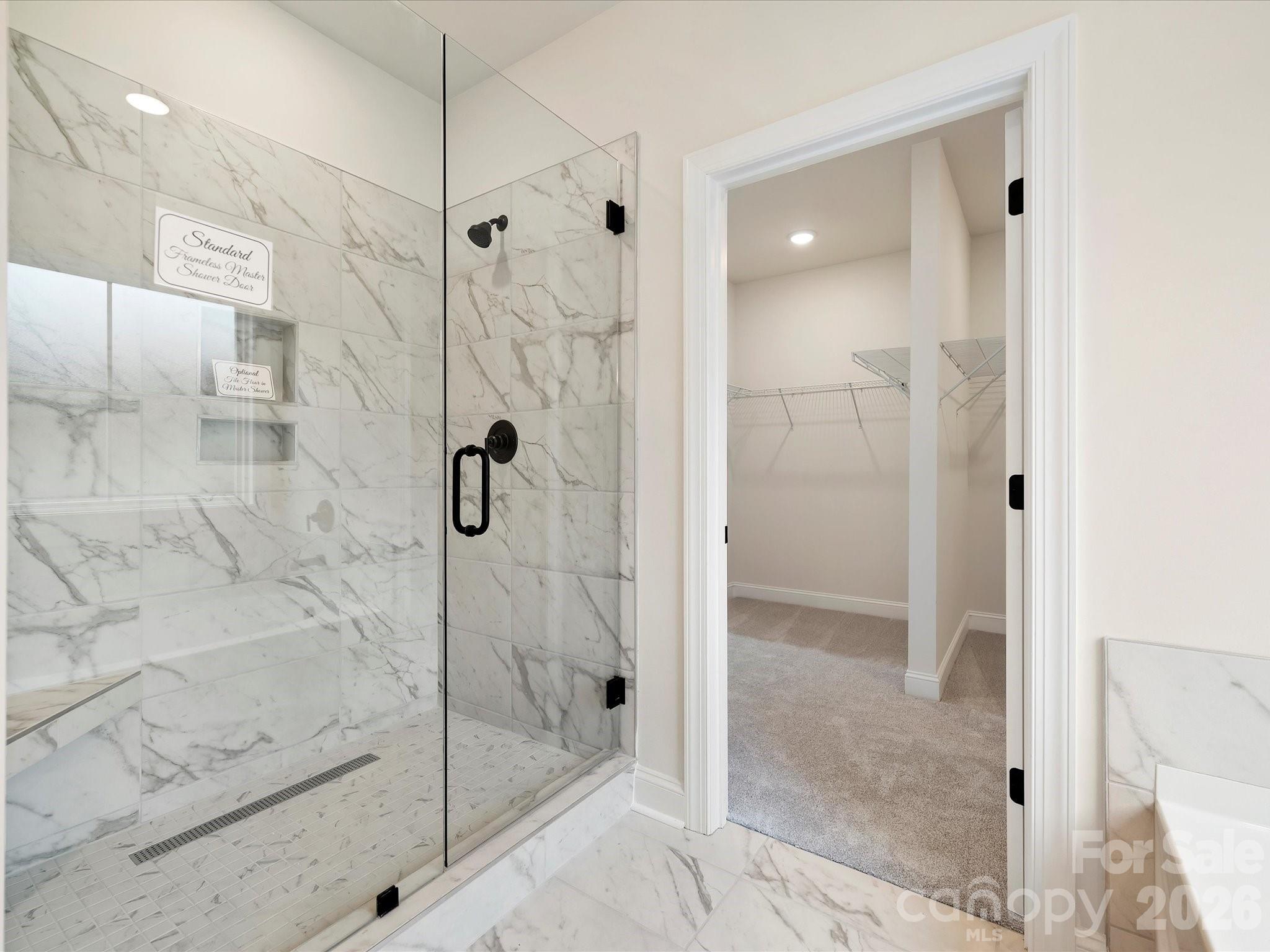 1296 Archer Loop Monroe, NC 28110 - Photo 21 of 39 a bathroom with a shower