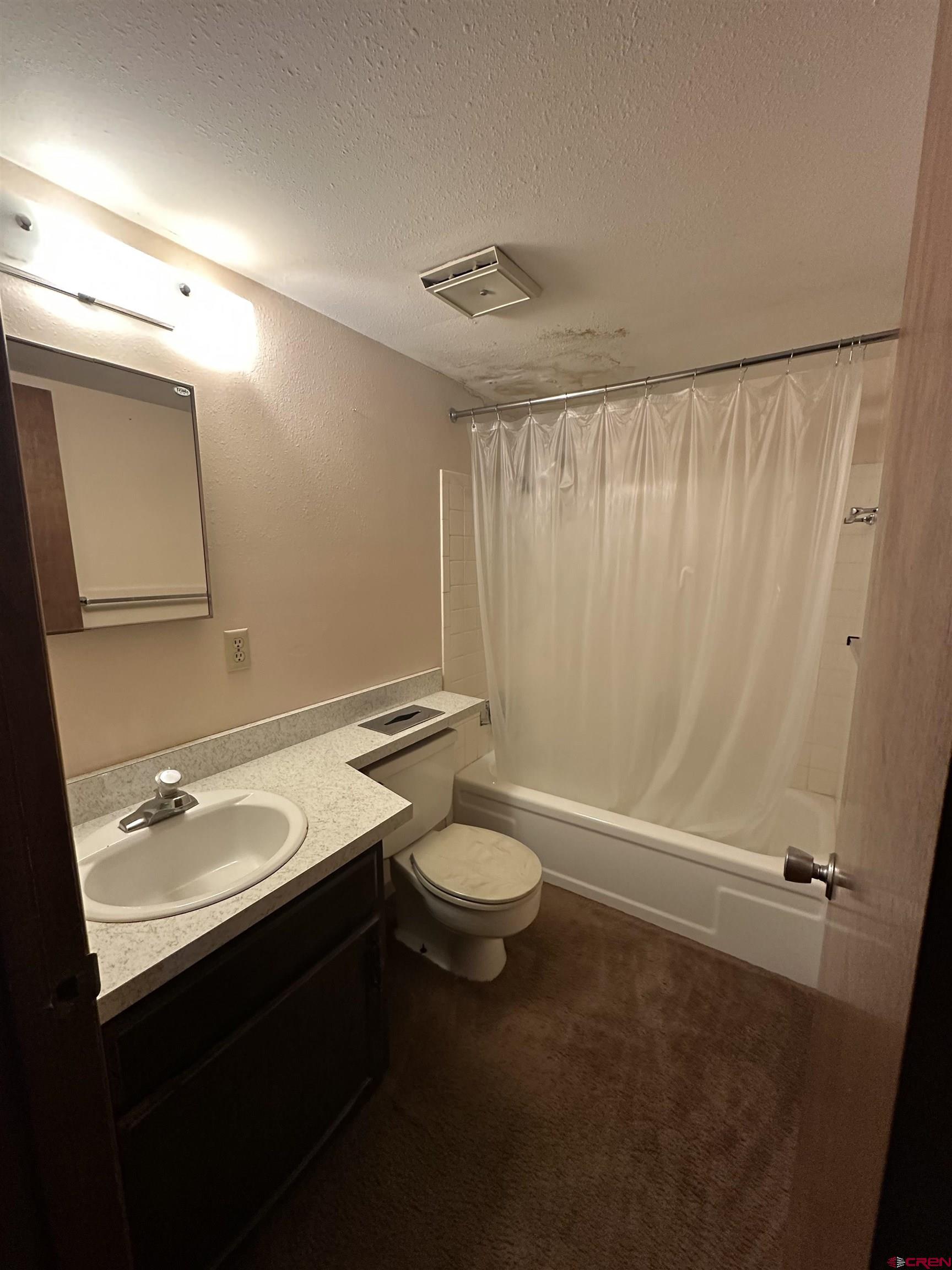 34237 Highway 550, Unit 22 Durango, CO 81301 - Photo 13 of 17 a bathroom with a double vanity sink toilet and mirror