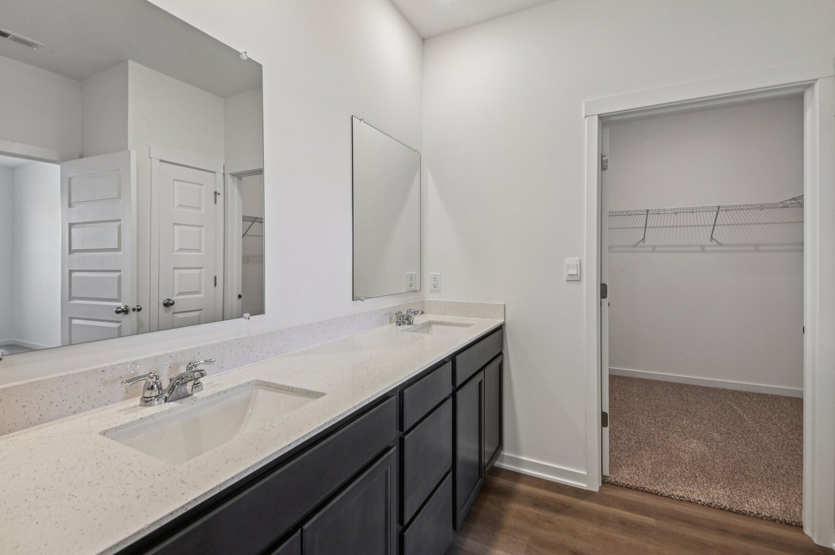 809 Mesa Lane Pingree Grove, IL 60140 - Photo 30 of 53 a bathroom with a sink and a mirror