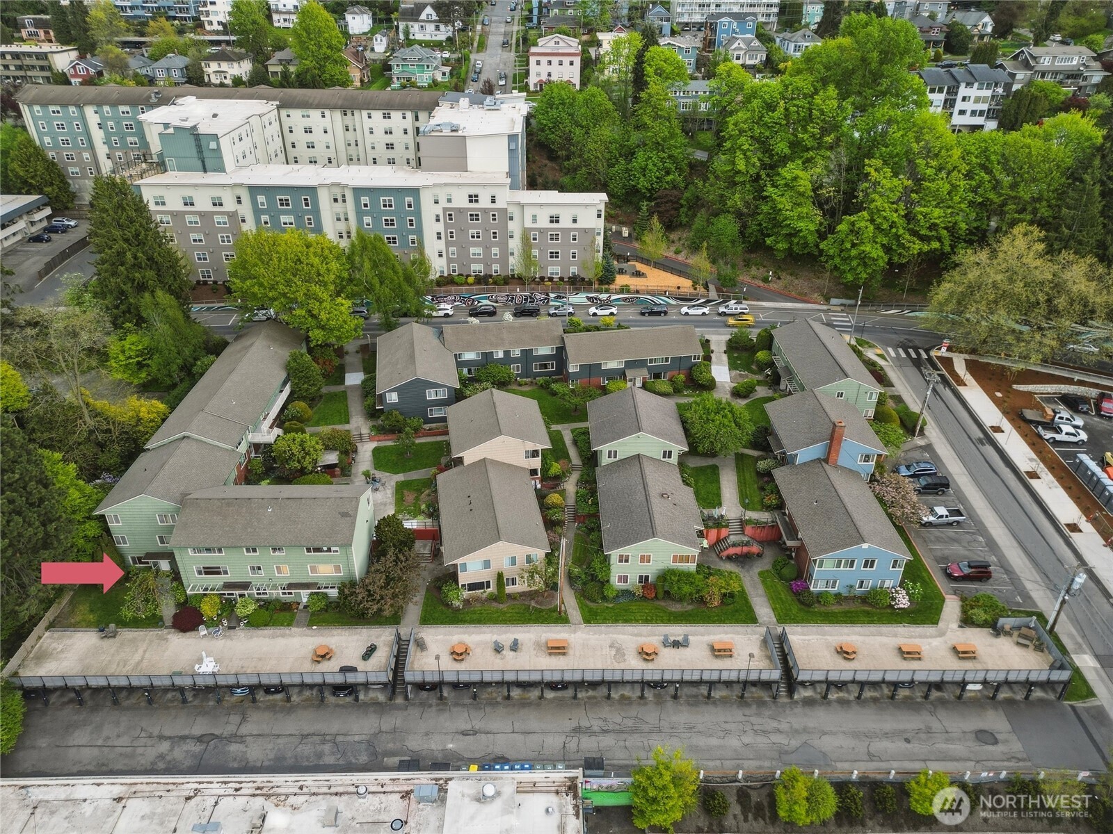 901 North Forest Street, Unit 134 Bellingham, WA 98225 - Photo 32 of 39 an aerial view of multiple house