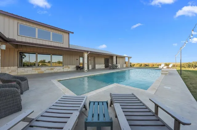 a view of a storage room